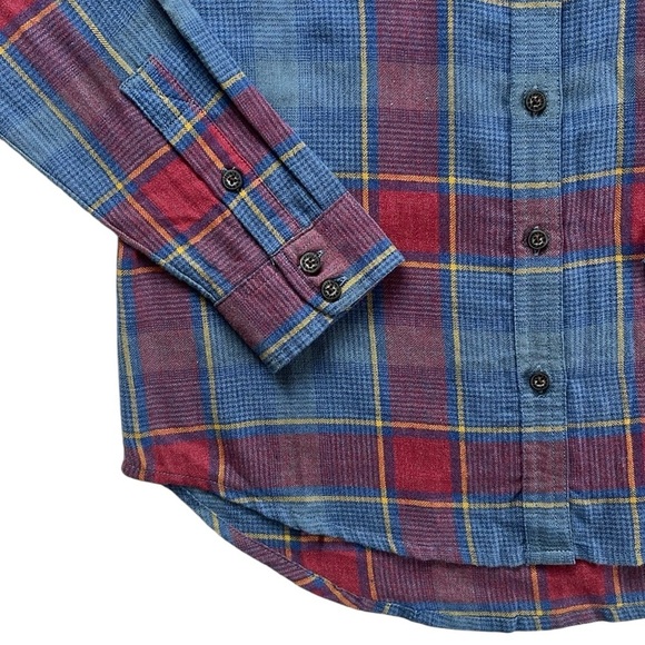 TOAD&CO Re-Form Flannel Shirt NWT Size Small - Picture 8 of 15